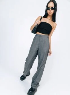 Princess Polly Ramone Pants Slate