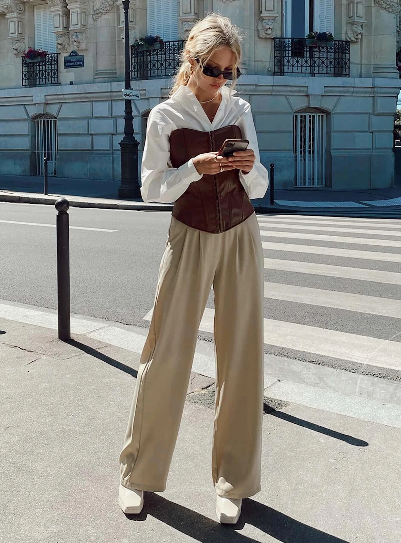 Archer Pants Taupe 9 Archer Pants Taupe - Image 9