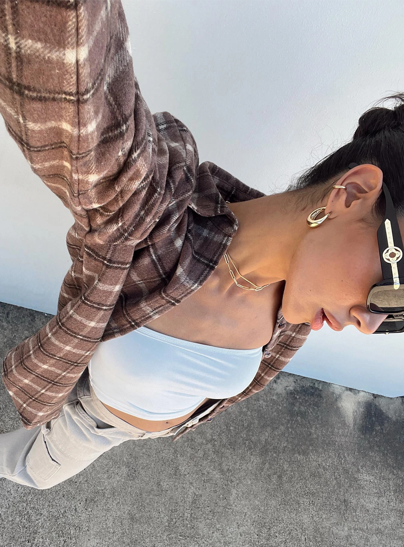 Princess Polly Harleigh Shirt Brown 1 Princess Polly Harleigh Shirt Brown