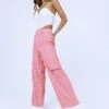 Princess Polly City Loop Cord Pant Pink