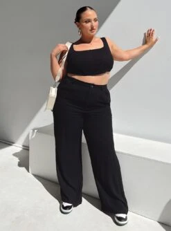 Brenda Pants Black Curve