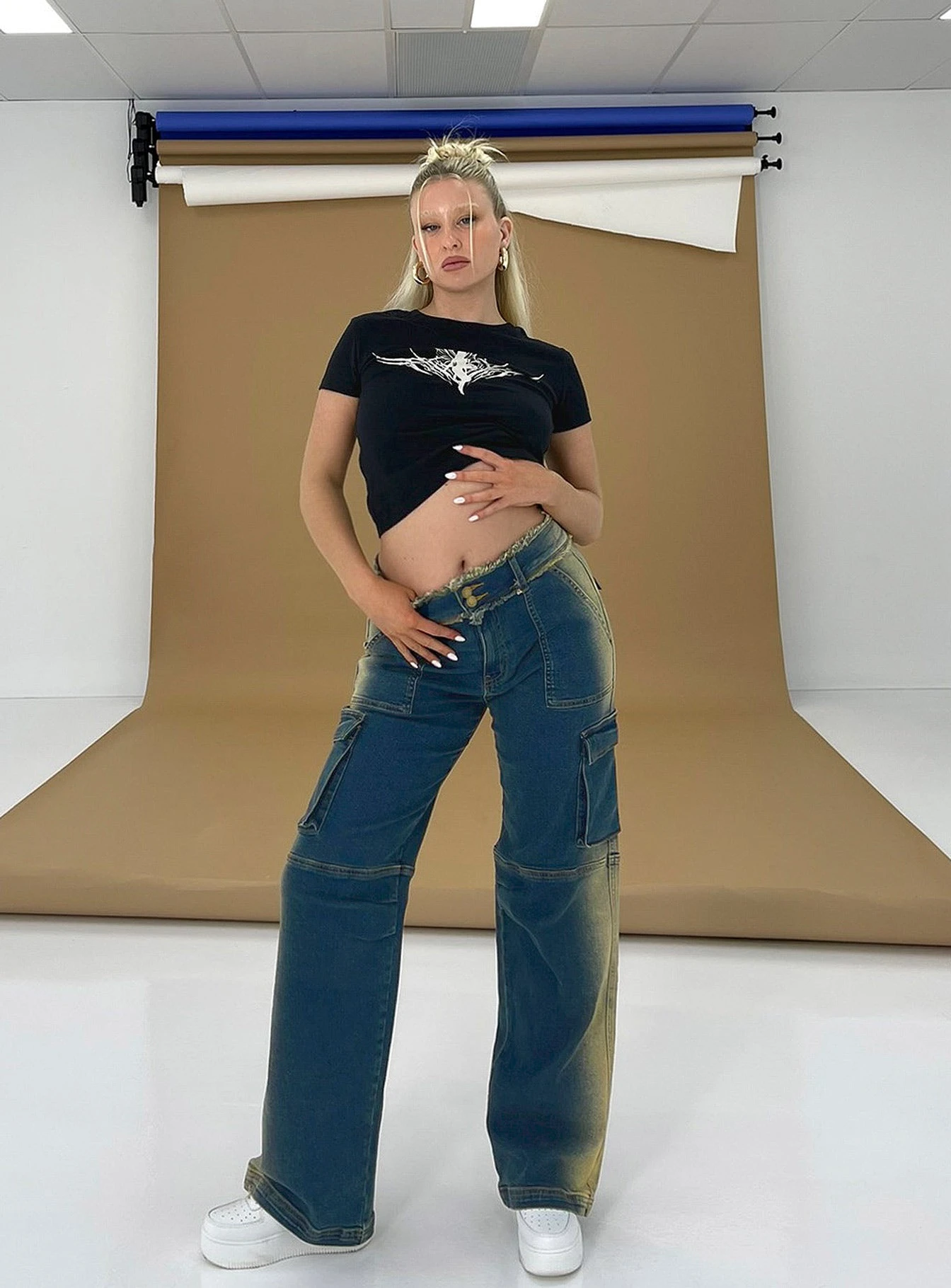 Princess Polly Pre Show Denim Jeans Mid Blue 1 Princess Polly Pre Show Denim Jeans Mid Blue