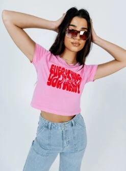 Everything You Want Tee Pink