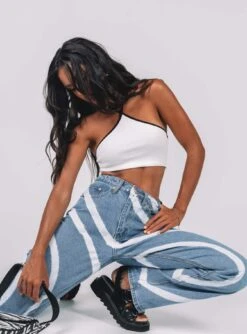 Princess Polly Sarah Denim Jeans -Chic Clothing Shop 0 a9301d5e c3aa 40df a768 ed36af75c4d2