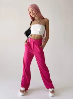 Princess Polly Lottie Pants Pink