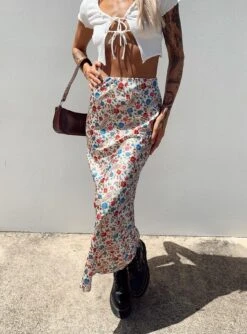 Princess Polly Celena Maxi Skirt Floral -Chic Clothing Shop 1 Celena Maxi Skirt Floral