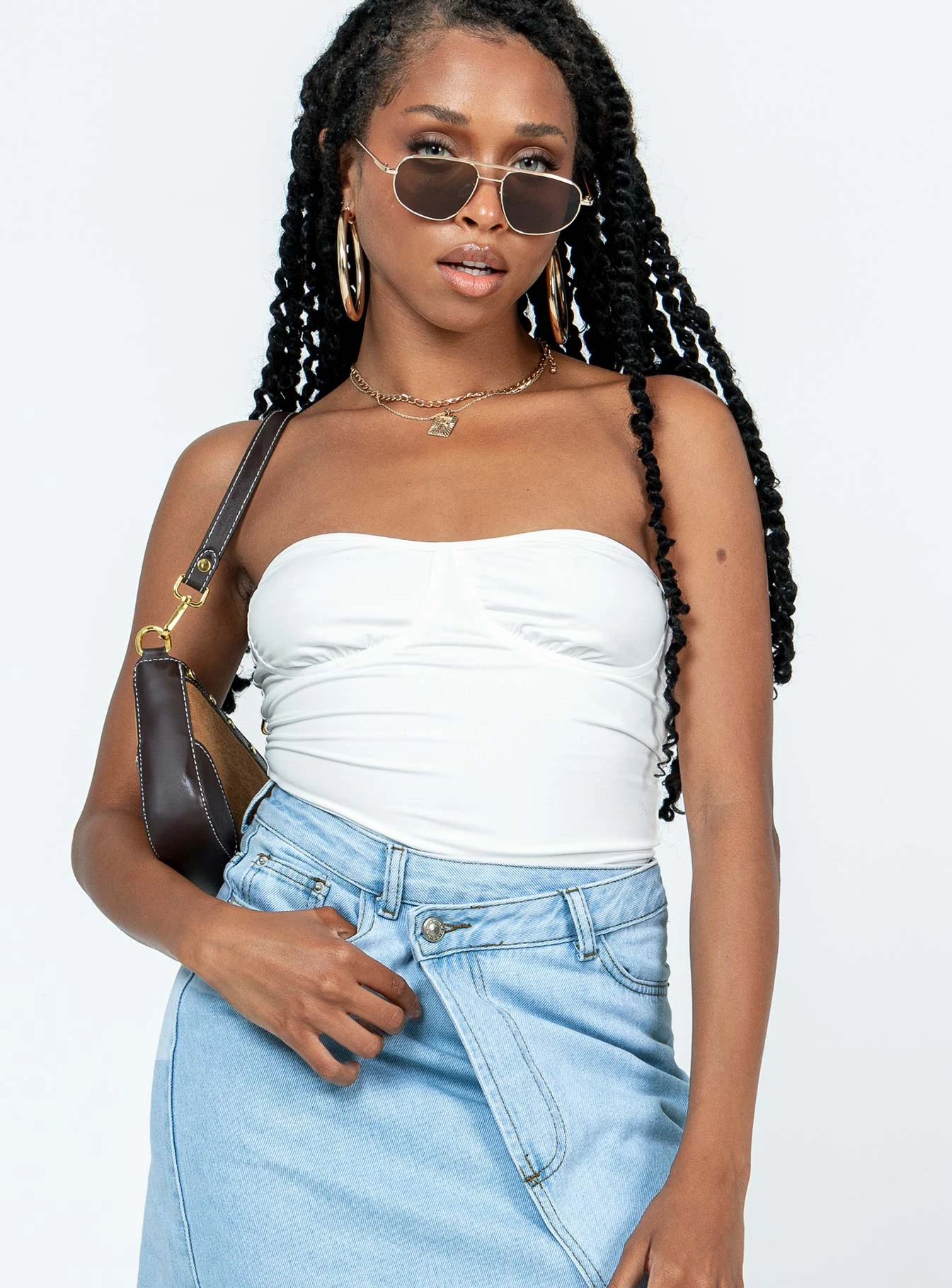 Wheeler Bodysuit White 2 Wheeler Bodysuit White - Image 2