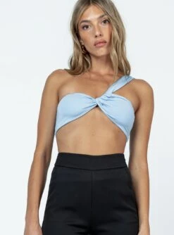 Princess Polly Berman Top Blue