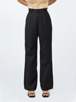 Princess Polly Tahnie Pants Black
