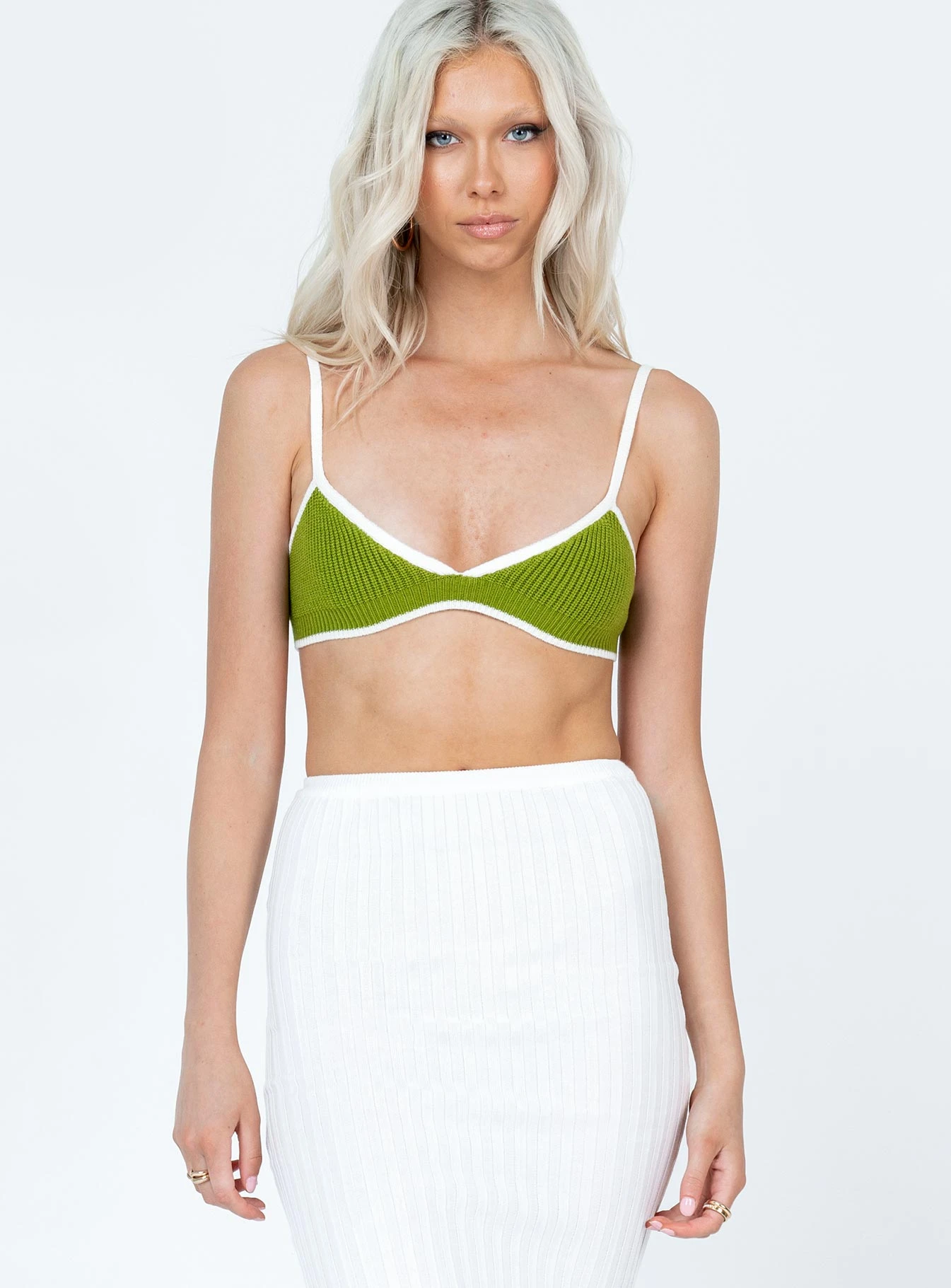 Princess Polly Kataleya Top Green 1 Princess Polly Kataleya Top Green