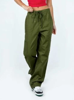Princess Polly Pembrooke Cargo Pants Khaki