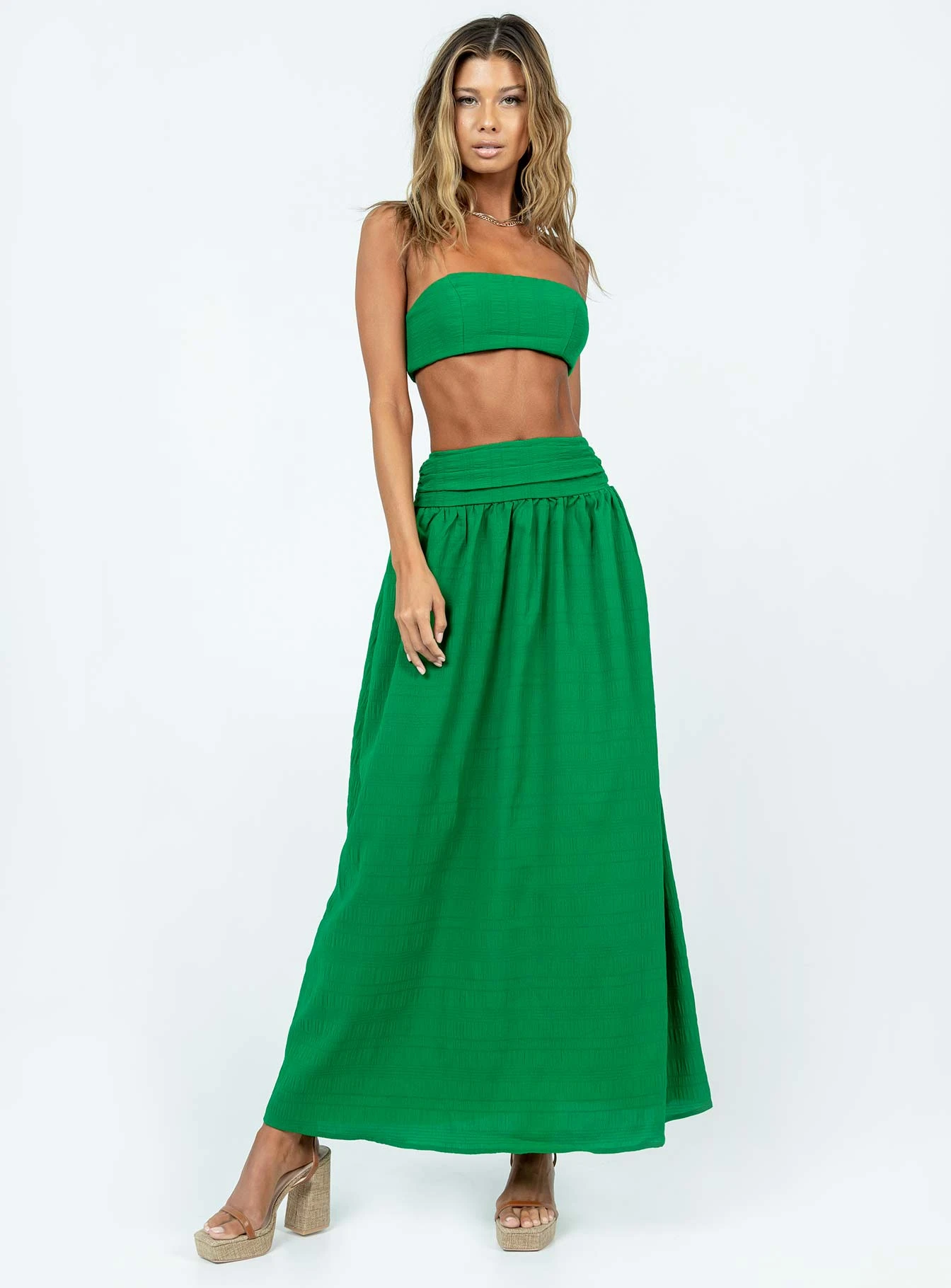 Princess Polly Tatie Set Green 2 Princess Polly Tatie Set Green - Image 2