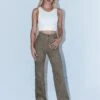 Princess Polly Jacinta Pants Green