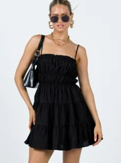 Princess Polly Ceara Mini Dress Black