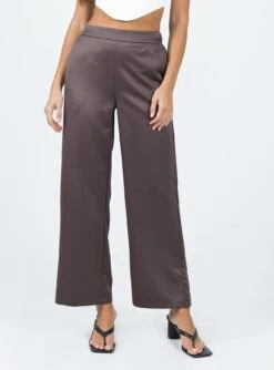 Princess Polly Rainford Pants Mocha