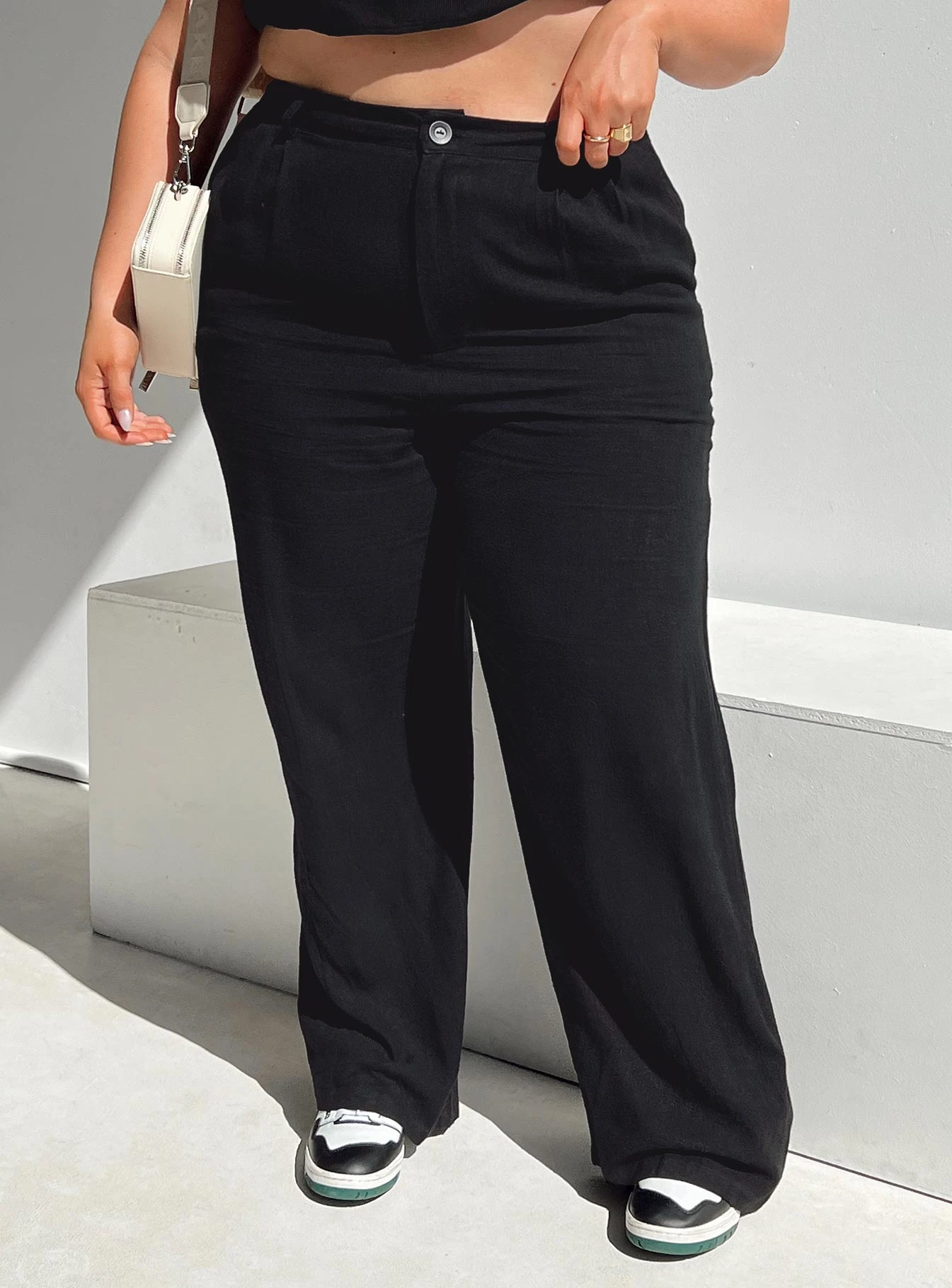 Brenda Pants Black Curve 2 Brenda Pants Black Curve - Image 2