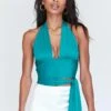 Princess Polly Disco Dreams Top Teal