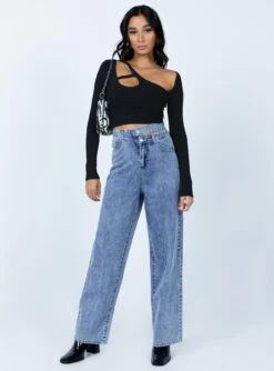 Princess Polly Aidan Denim Jeans