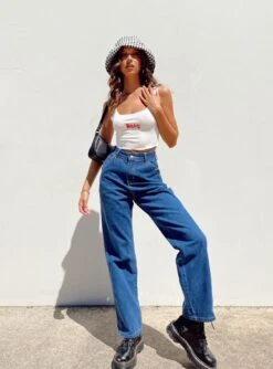 Princess Polly Tucker Jeans Denim