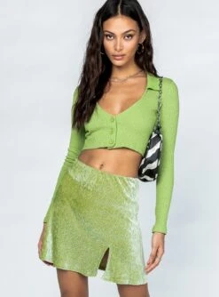 Princess Polly Acacia Mini Skirt Green 8 Princess Polly Acacia Mini Skirt Green -Chic Clothing Shop 1 8524d344 6a29 479f b23d 02d2191954a6