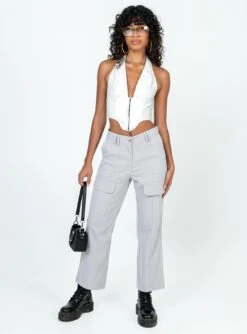 Princess Polly As You Were Cargo Pants Grey 7 Princess Polly As You Were Cargo Pants Grey -Chic Clothing Shop 2 modelinfo Ariel us4 f9a31aed 080f 4c5f a58c 01a5e2473196