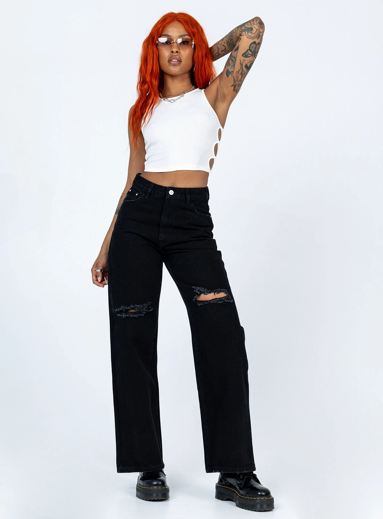 Princess Polly Aster Top White 3 Princess Polly Aster Top White - Image 3