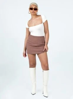 Princess Polly Langley Bodysuit White -Chic Clothing Shop 2 modelinfo Sarah us4 77bd29ac f0d1 4bca b3b6 68f1fd0e5bf2