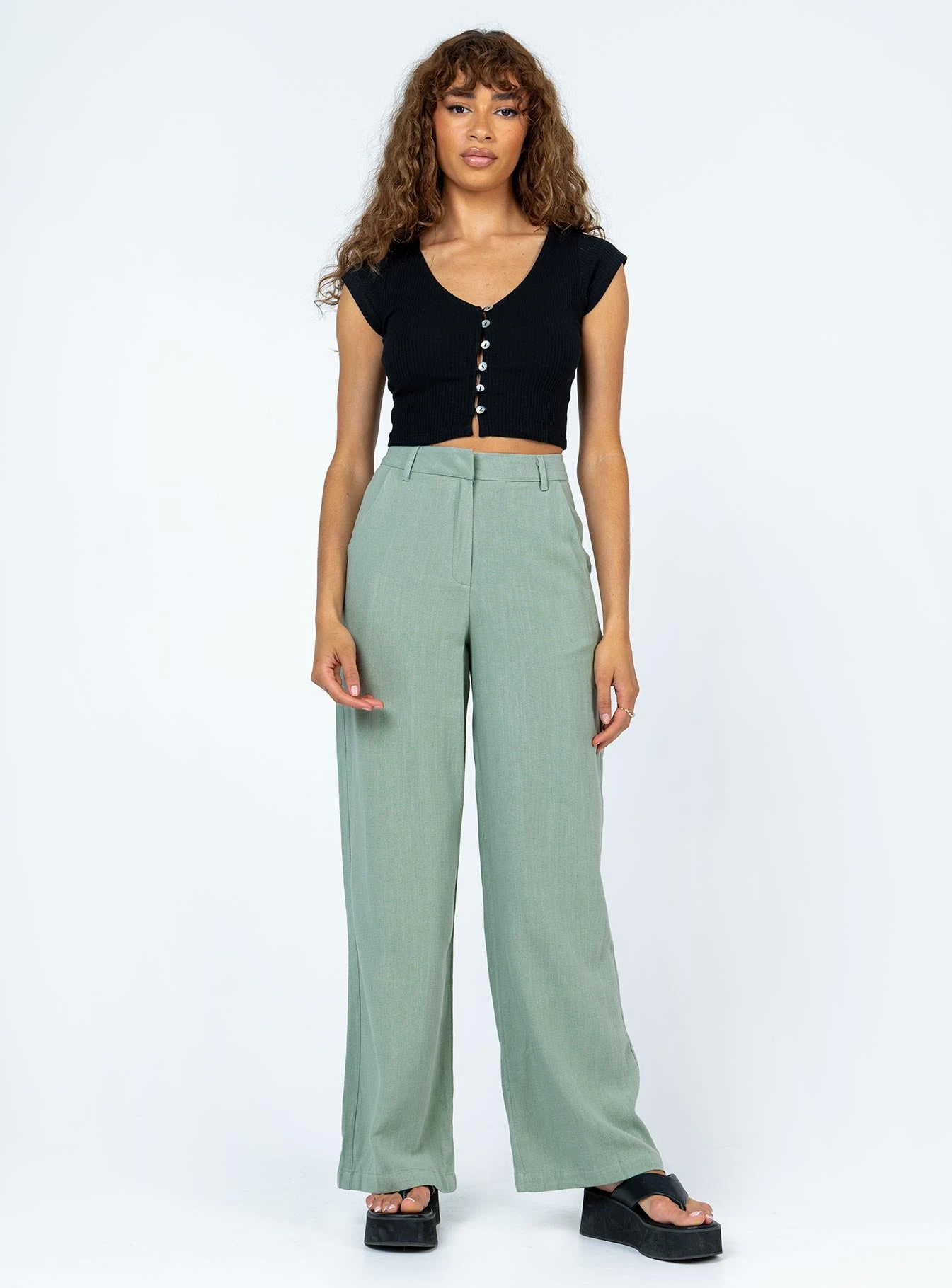 Princess Polly Indica Top Black 2 Princess Polly Indica Top Black - Image 2