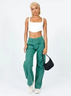 Miami Vice Pants Green -Chic Clothing Shop 2 modelinfo casandra us2 7746ff61 fa22 4270 a144 b228b46486fd