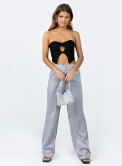 Princess Polly Vinnie Pants Grey 7 Princess Polly Vinnie Pants Grey -Chic Clothing Shop 2 modelinfo elise us2 f0ce1b16 737c 42da be17 ff1ad44f46b1