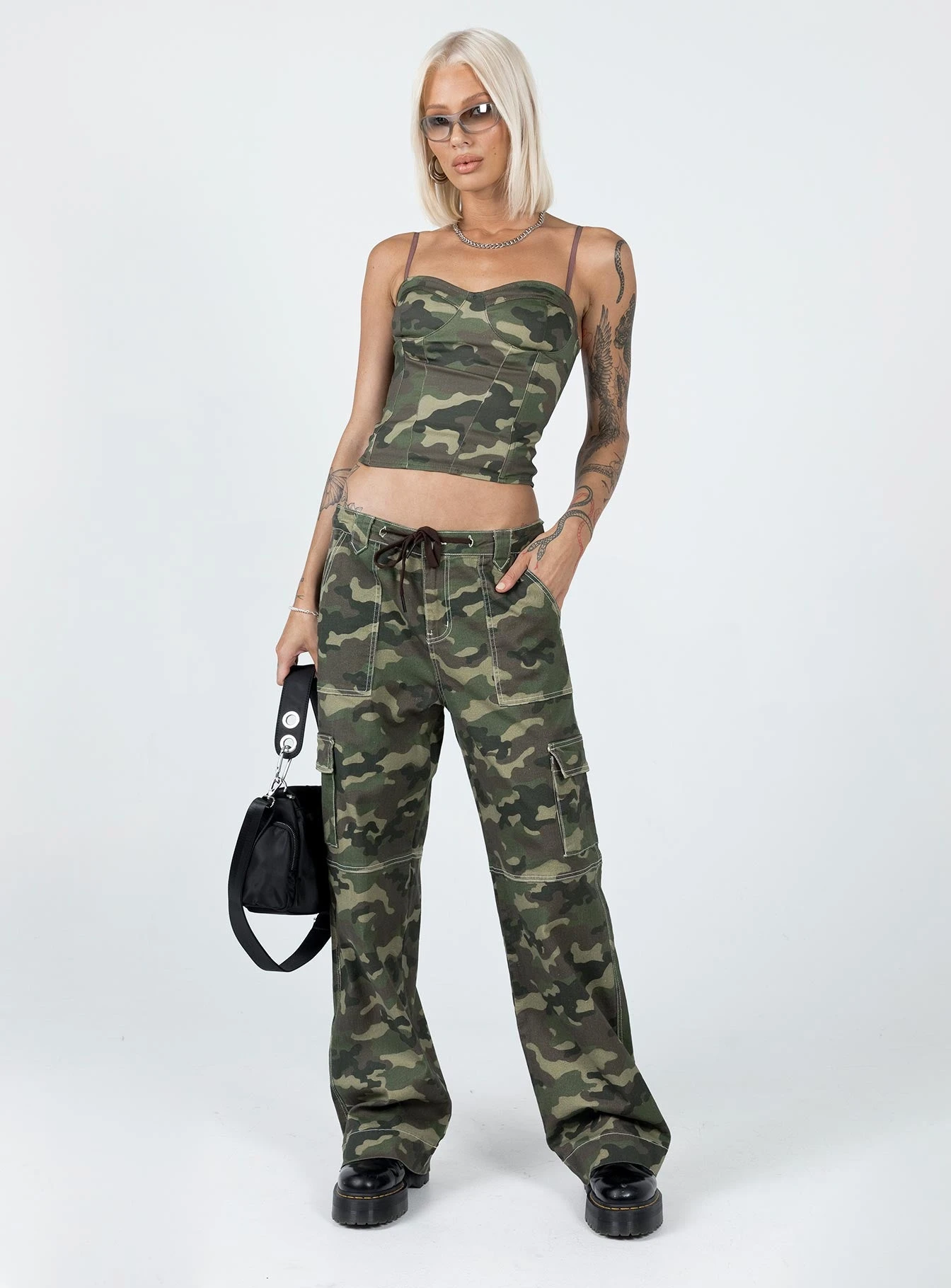 Princess Polly Sight Unseen Camo Cargo 3 Princess Polly Sight Unseen Camo Cargo - Image 3
