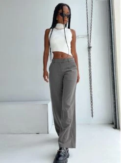 Motel Jabba Trouser Charcoal -Chic Clothing Shop 2 modelinfo eyes us2 f8ec7502 eeab 4bc7 a304 b5fd07f4497e