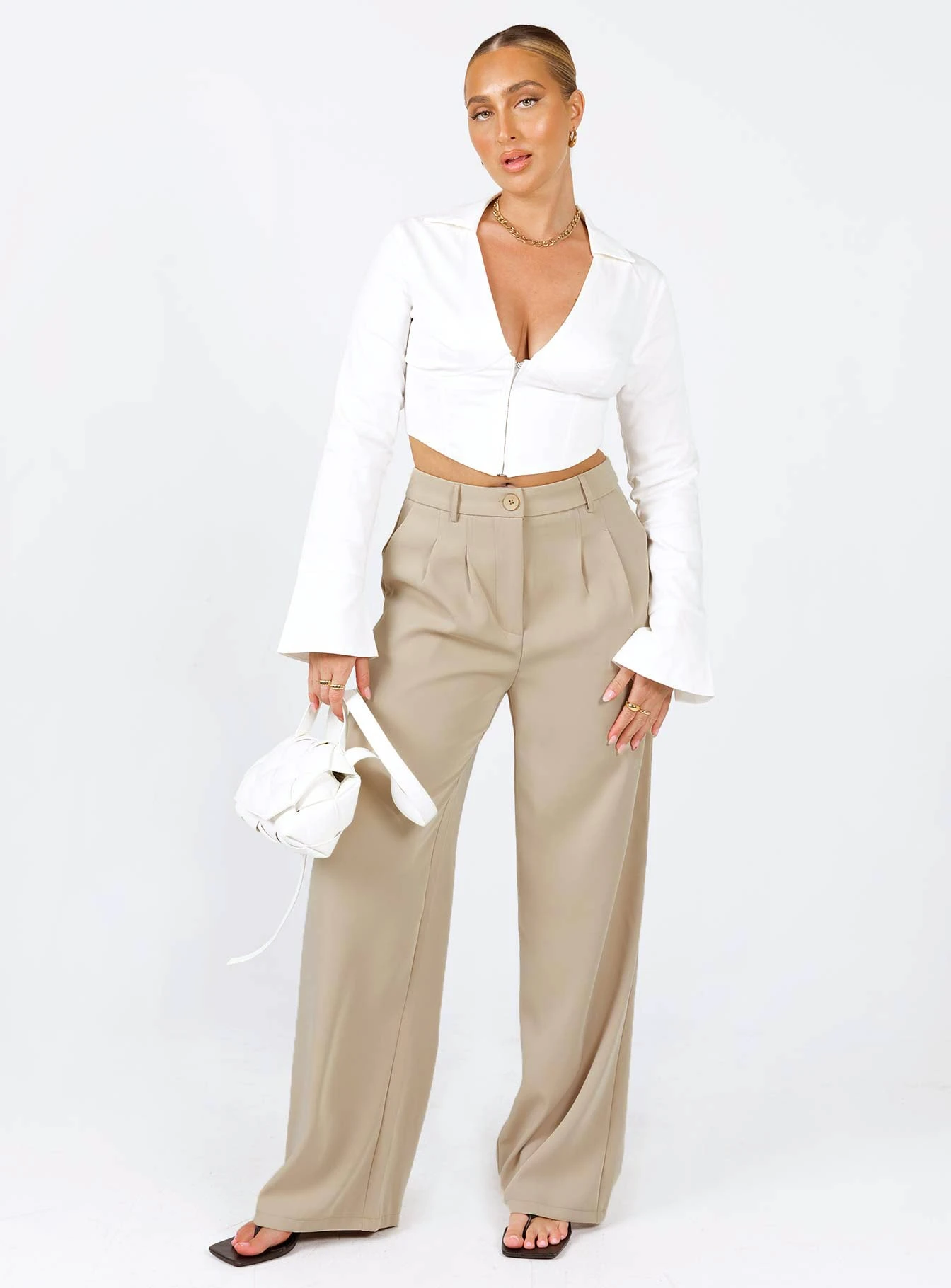 Archer Pants Taupe 4 Archer Pants Taupe - Image 4