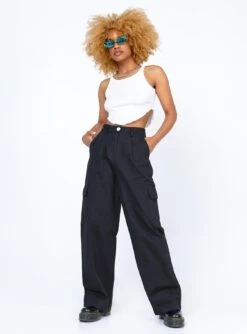 Princess Polly Leila Pants Black 7 Princess Polly Leila Pants Black -Chic Clothing Shop 2 modelinfo taegan us4 78108f20 b6c0 46a4 9818 0c61a728925c