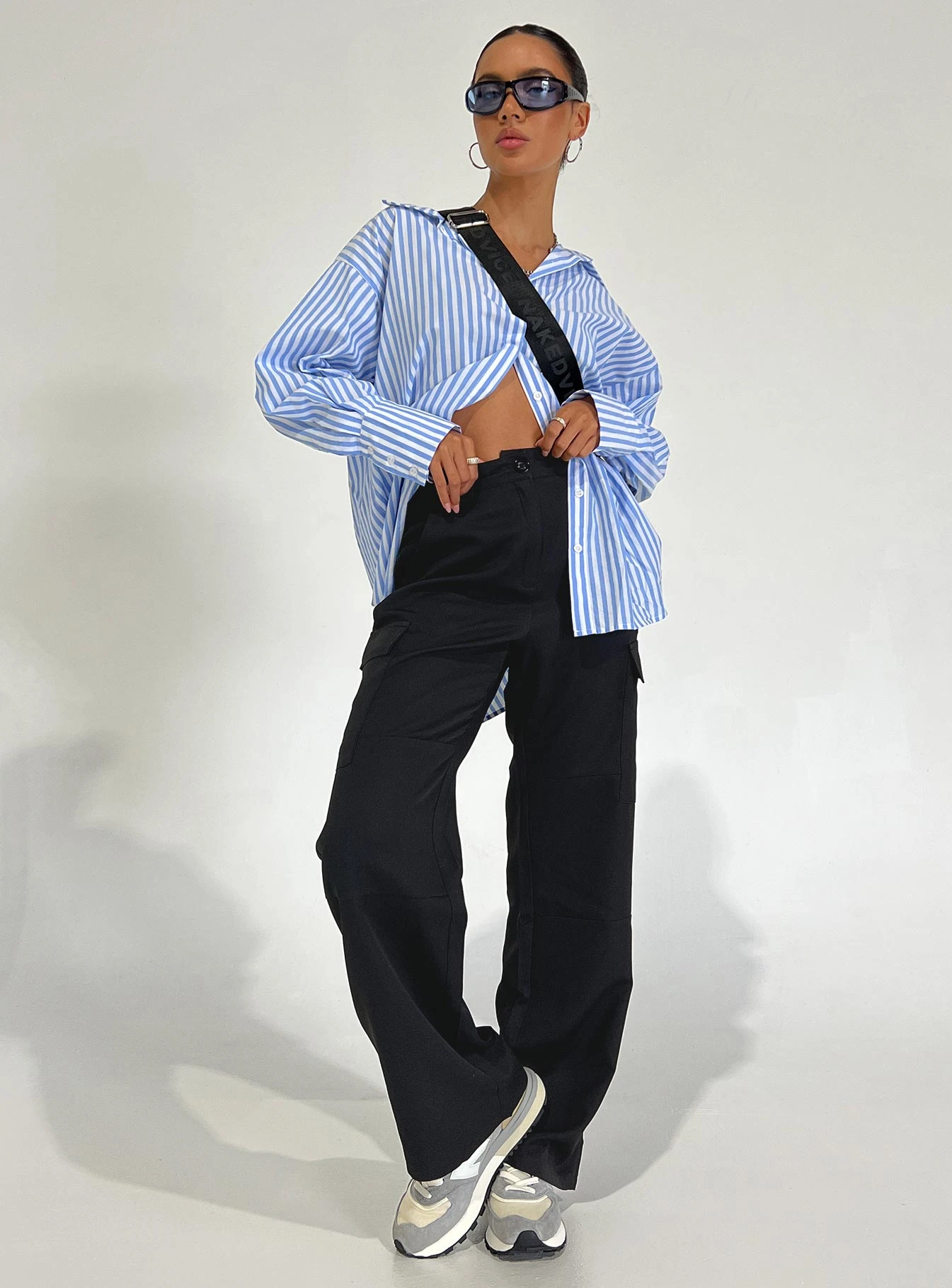 Princess Polly Kaydence Cargo Pants Black 6 Princess Polly Kaydence Cargo Pants Black - Image 6