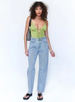 Princess Polly California Mid-Rise Denim Jeans -Chic Clothing Shop 2 13098671 b015 4a71 80f6 cd224b0890c9