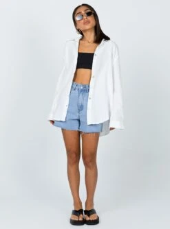 Princess Polly Mahalia Shirt White 10 Princess Polly Mahalia Shirt White -Chic Clothing Shop 2 1659e8d8 c7fa 4866 be30 c15aa62b4d72