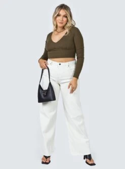 Motel Extra Wide Jeans Off White -Chic Clothing Shop 2 40a91812 f6a0 47d0 8fe6 800d2d168092