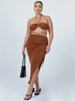 Princess Polly Cabo Maxi Skirt Brown -Chic Clothing Shop 2 92faaf7b dd80 4c76 ab96 a7248103ec7f