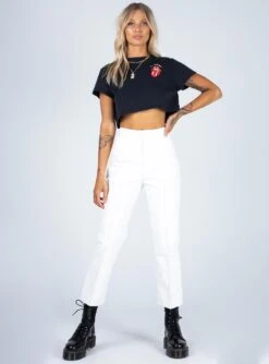 Princess Polly Rolling Stones Many Tongues Crop Tee Black 9 Princess Polly Rolling Stones Many Tongues Crop Tee Black -Chic Clothing Shop 2 a735d63f e24d 4007 b741 d4264cdfeb32