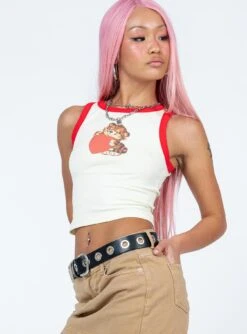 Princess Polly Baby Tiger Love Tank Cream 11 Princess Polly Baby Tiger Love Tank Cream -Chic Clothing Shop 3 modelinfo Jayechelle us4 ed631c3f 1095 48cf 8ebc a7cdf7291425