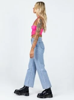 Badalona Denim Jeans -Chic Clothing Shop 3 modelinfo emma leigh us4 9e9a6c59 1426 4a98 a474 de03307c53fa