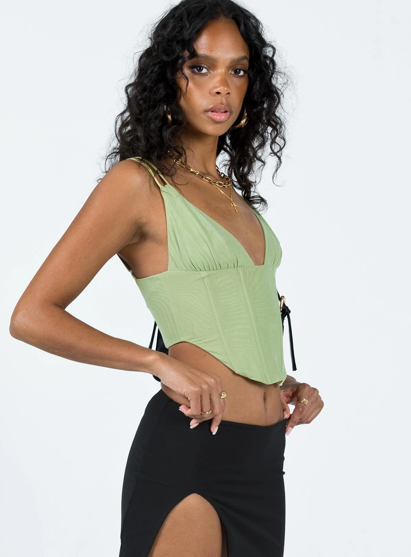 Bovelli Top Green 4 Bovelli Top Green - Image 4