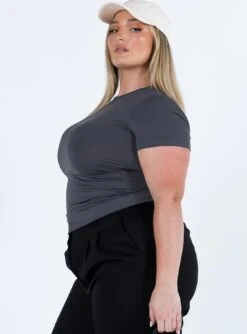 Lowell Top Grey Curve -Chic Clothing Shop 3 modelinfo riley us14 3d8c3702 8ae9 484b 8048 57eaace6fd08