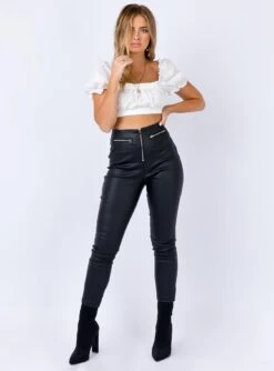Princess Polly Flagstaff Pants Black -Chic Clothing Shop 3 143 47