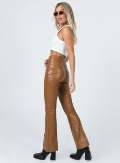 Princess Polly Braden Pants Brown -Chic Clothing Shop 3 473e0dd8 8587 427a a82e 1e1c362df96e