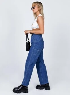 Princess Polly Tucker Jeans Denim -Chic Clothing Shop 3 6418fe61 7a7c 4bb0 a1e3 d04f628ec6f3