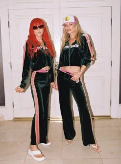 Princess Polly Don't Be Dramatic Velour Track Pants Green 8 Princess Polly Don't Be Dramatic Velour Track Pants Green -Chic Clothing Shop 3 a32c6a99 a5c6 471b 9531 fbfb295a5b8a