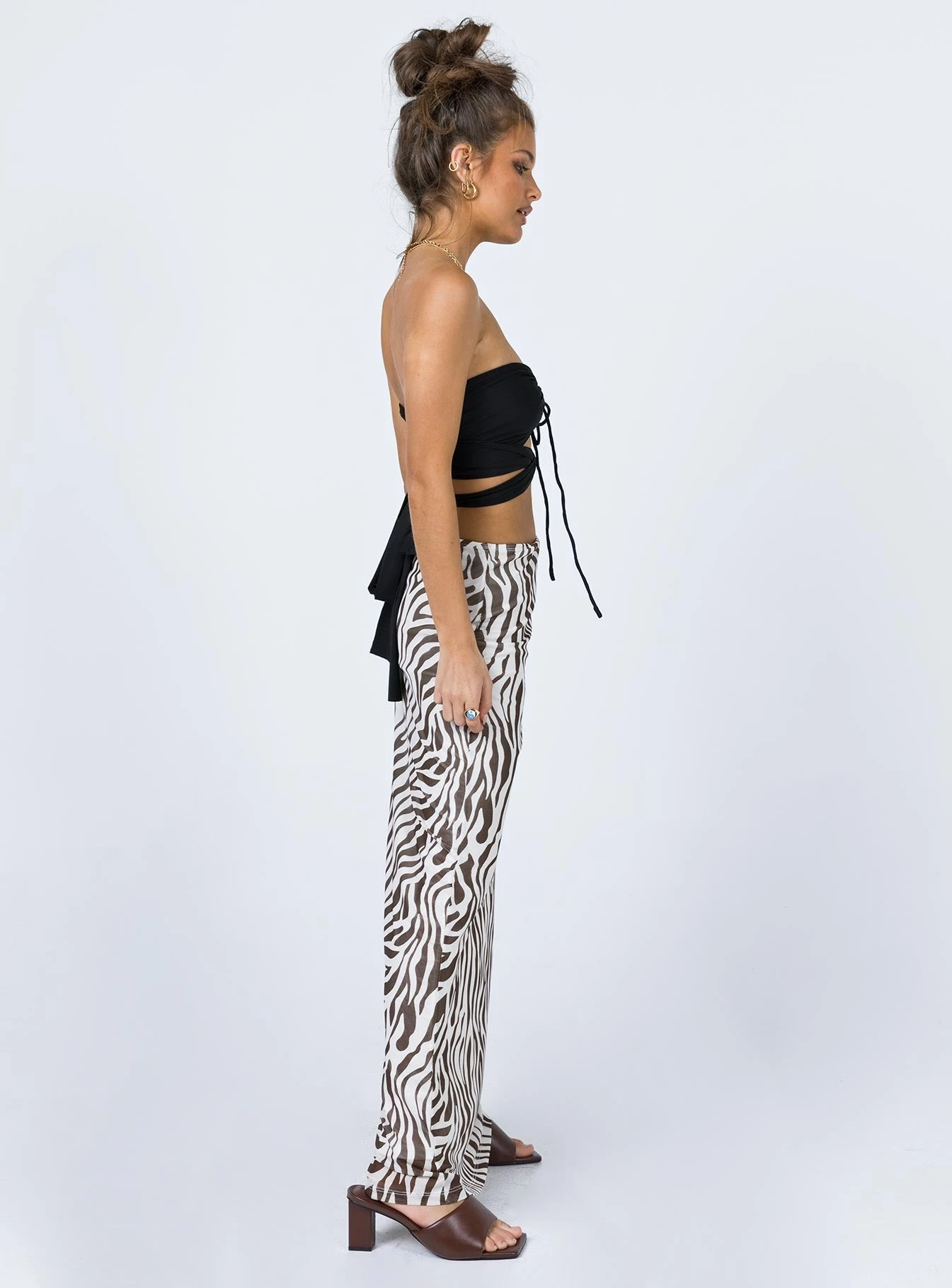 Princess Polly Aiesha Maxi Skirt Beige 5 Princess Polly Aiesha Maxi Skirt Beige - Image 5