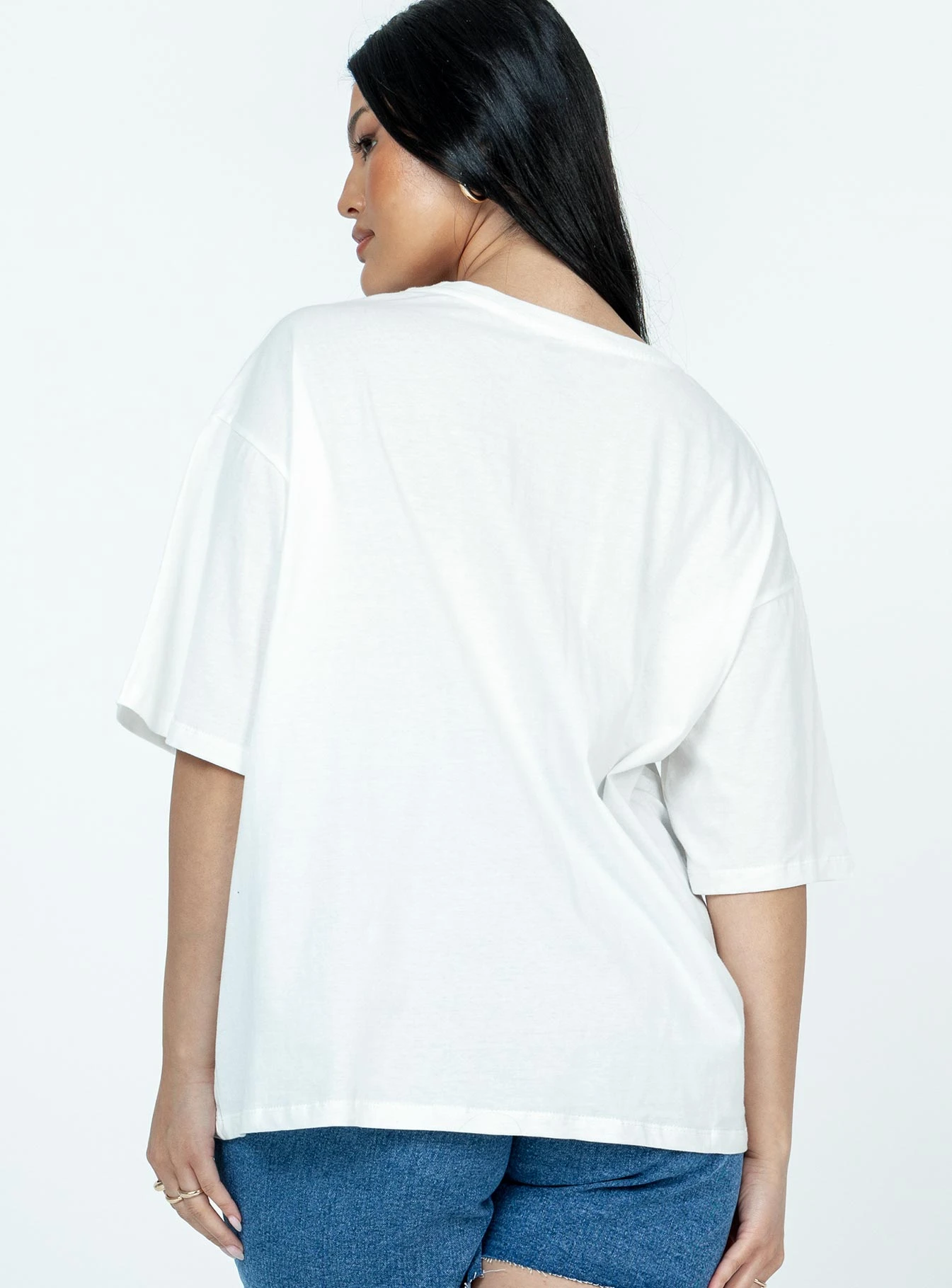 Princess Polly Nevada Graphic Tee White 5 Princess Polly Nevada Graphic Tee White - Image 5